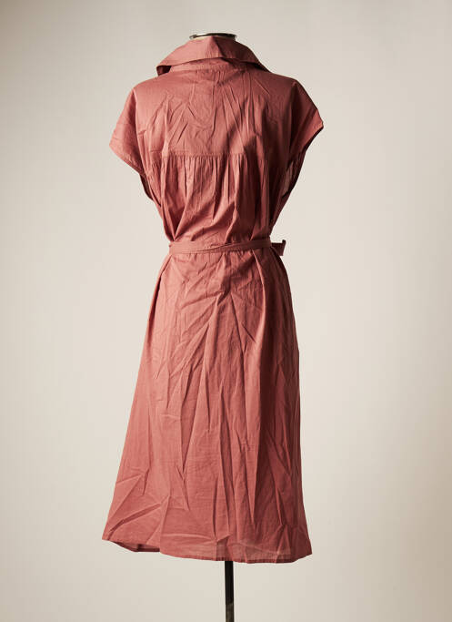 Rochie midi roz VALENTINE GAUTHIER femeie