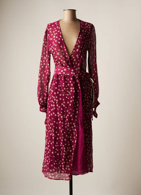 Rochie midi violet DIEGA femeie