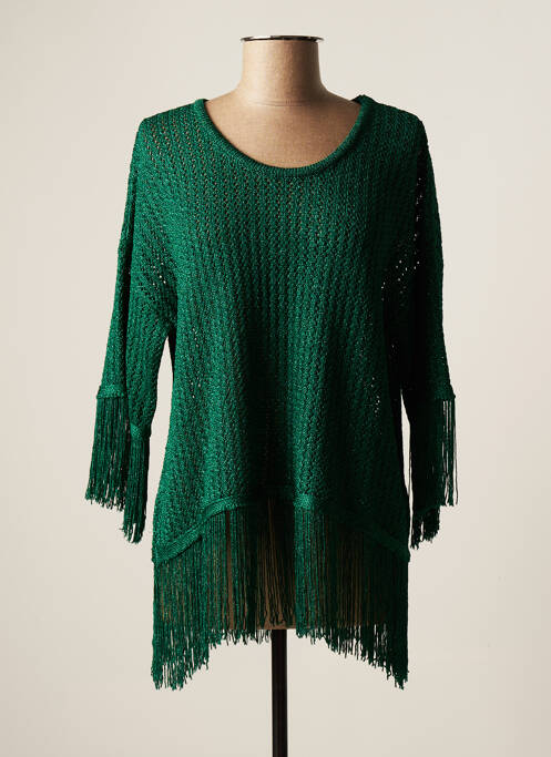 Pulover tunică verde MODETROTTER femeie