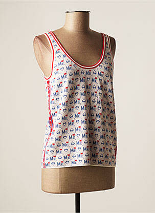 Pulover alb ME369 femeie