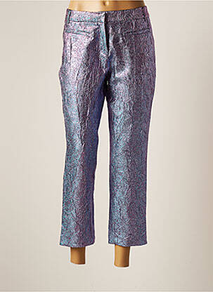 Pantalon chino albastru MODETROTTER femeie