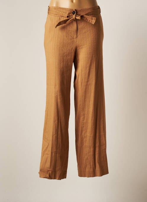 Pantalon chino maro HANA SAN femeie