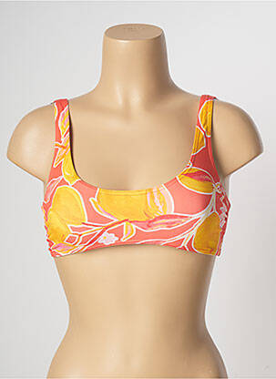 Sutien de costum de baie portocaliu MODETROTTER femeie