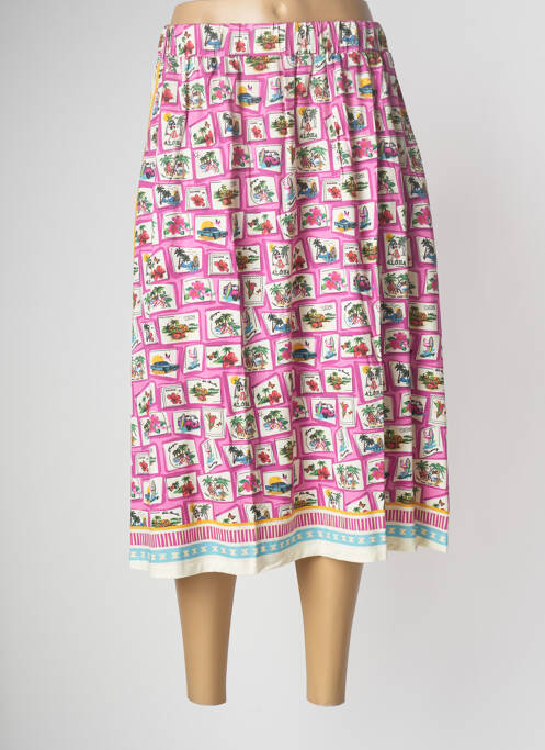 Fustă lungă roz LIV BERGEN femeie