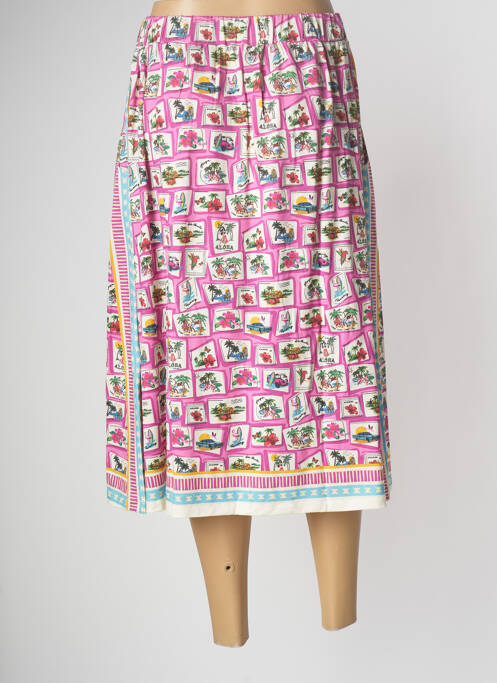 Fustă lungă roz LIV BERGEN femeie