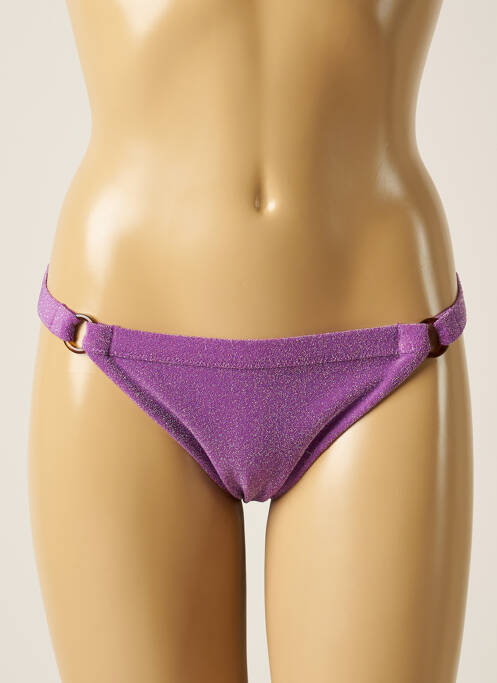 Chiloți de baie violet LOVE STORIES femeie
