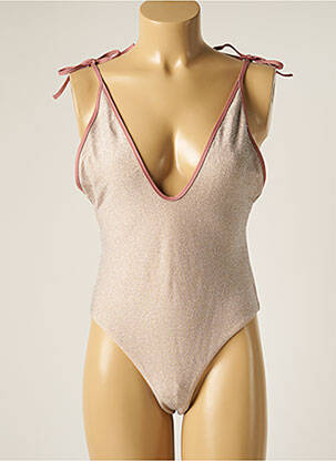 Costum de baie dintr-o singură piesă bej SEASS femeie