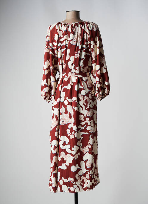 Rochie lungă maro PULZ JEANS femeie