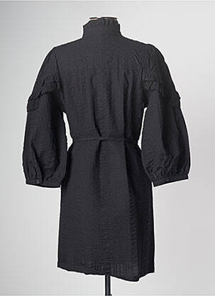 Rochie midi mâneci lungi mâneci lungi negru PULZ JEANS femeie