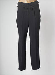 Pantalon drept croială morcov talie înaltă negru SCHOOL RAG femeie