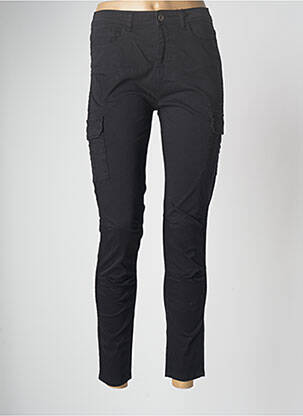 Pantalon cargo negru SCHOTT femeie