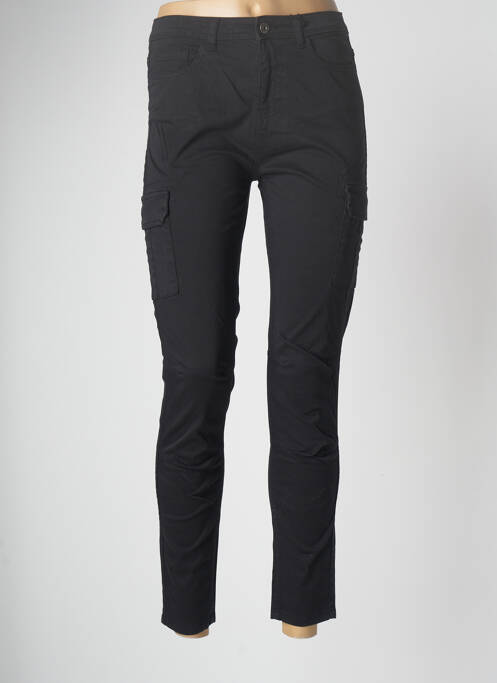 Pantalon cargo negru SCHOTT femeie