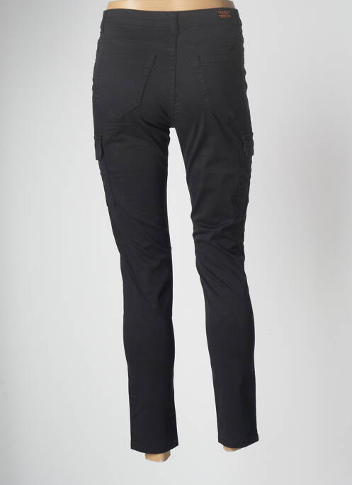 Pantalon cargo negru SCHOTT femeie