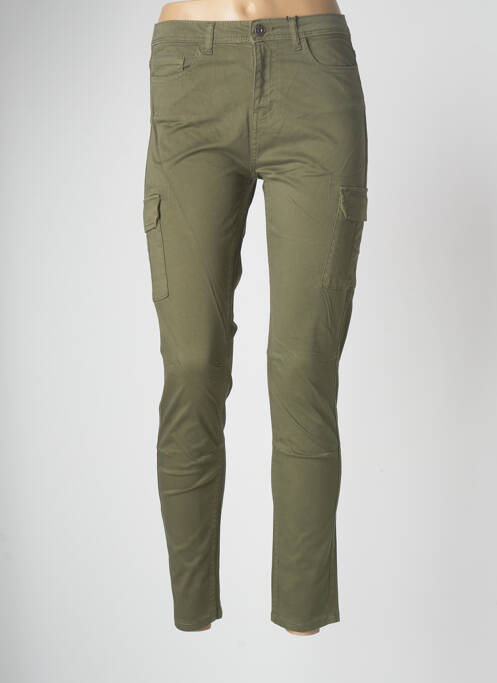 Pantalon cargo verde SCHOTT femeie