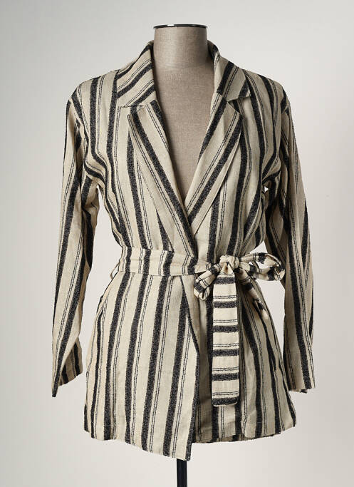 Jachete casual bej LA FEE MARABOUTEE femeie