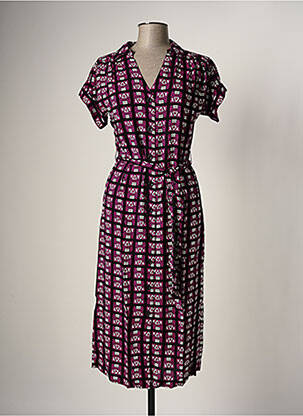 Rochie midi negru LA FEE MARABOUTEE femeie