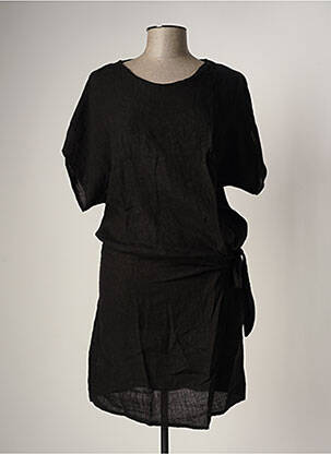 Rochie midi mâneci scurte mâneci scurte negru LA FEE MARABOUTEE femme