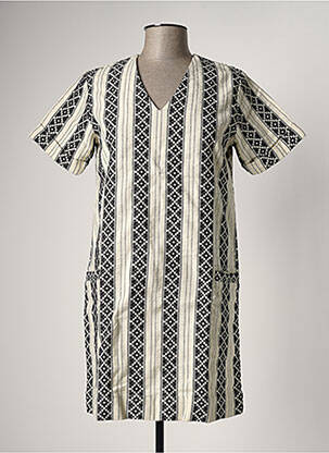 Rochie scurtă bej LA FEE MARABOUTEE femeie