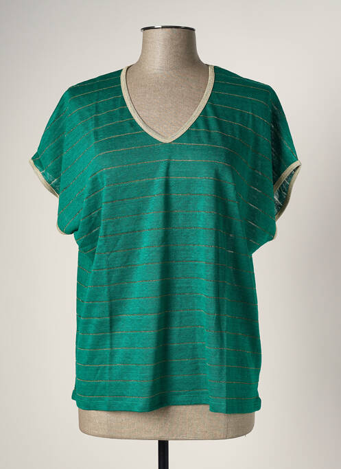 Tricou verde LA FEE MARABOUTEE femeie