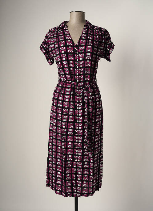 Rochie midi negru LA FEE MARABOUTEE femeie