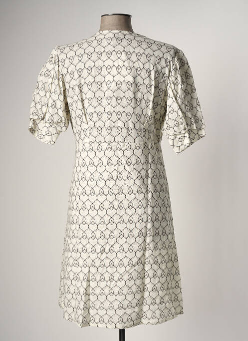 Rochie midi bej LA FEE MARABOUTEE femeie