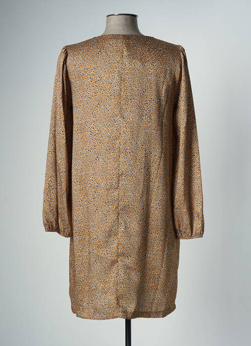 Rochie midi galben LA FEE MARABOUTEE femeie