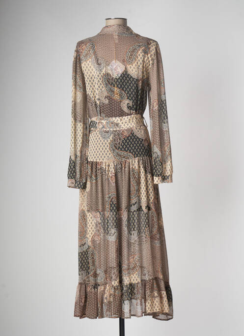 Rochie scurtă maro SOUVENIR femeie