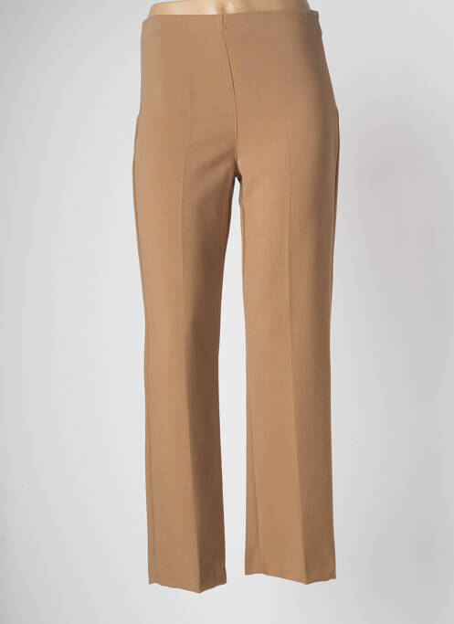 Pantalon drept maro EMANUELA COSTA femeie