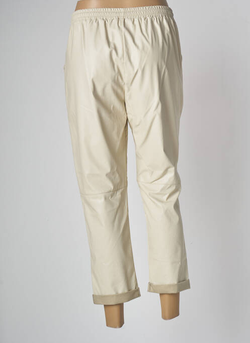 Pantalon trei sferturi bej EMANUELA COSTA femeie