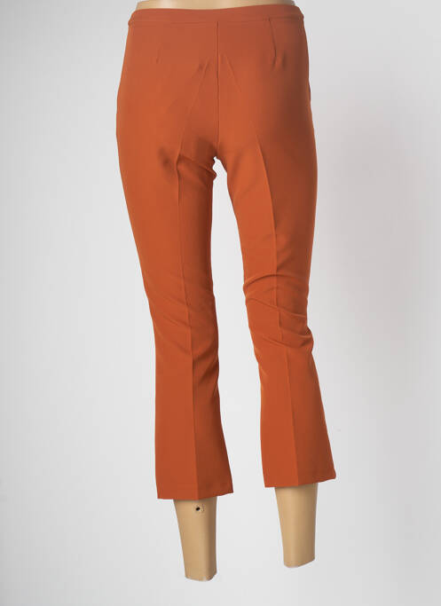 Pantalon trei sferturi maro KING KONG femeie