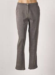 Pantalon slim talie joasă talie joasă gri MERI & ESCA femme