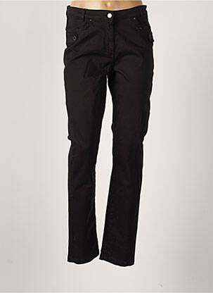 Pantalon slim negru THALASSA femeie