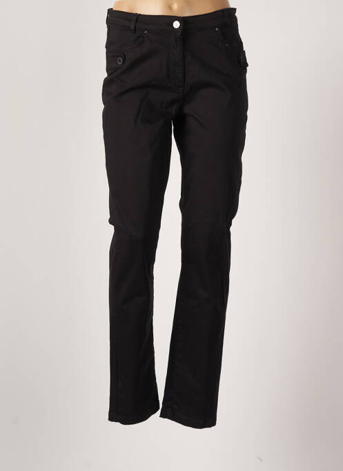 Pantalon slim negru THALASSA femeie