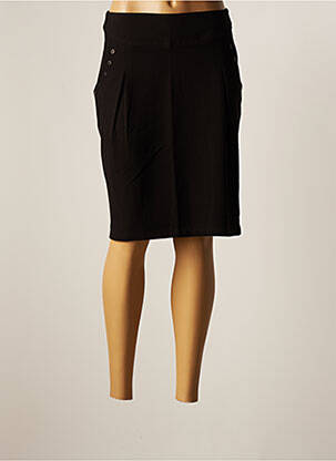 Fustă midi negru THALASSA femeie