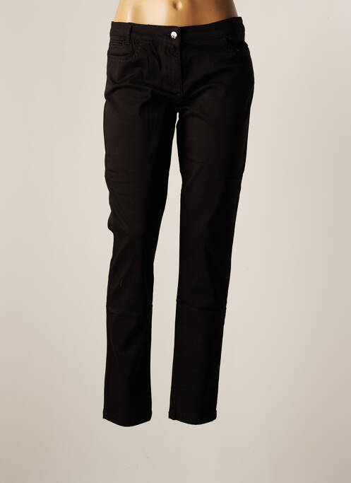 Pantalon slim negru THALASSA femeie