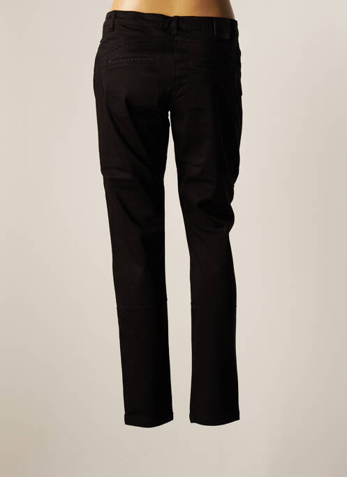 Pantalon slim negru THALASSA femeie