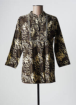 Tunică mâneci lungi verde CHICOSOLEIL femeie