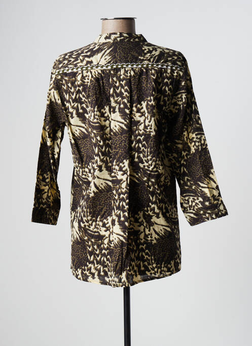 Tunică mâneci lungi verde CHICOSOLEIL femeie