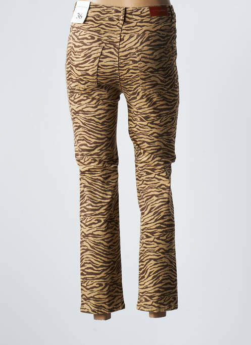 Pantalon 7/8 bej LA PETITE ETOILE femeie