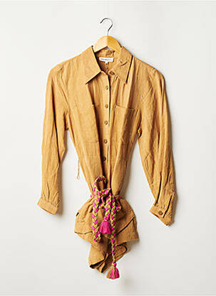 Salopetă scurtă bej CHICOSOLEIL femeie