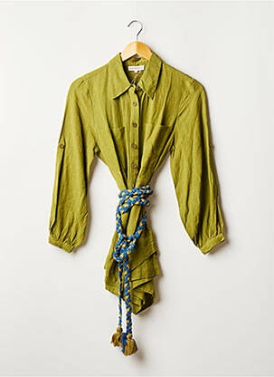 Salopetă scurtă verde CHICOSOLEIL femeie