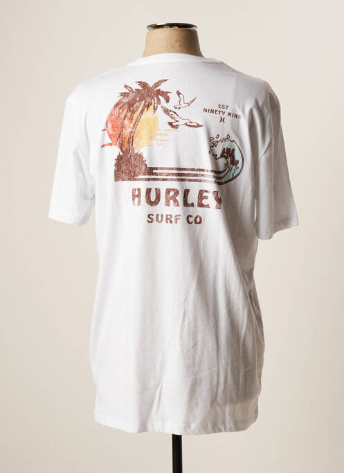 Tricou alb HURLEY bărbat