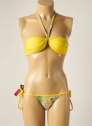 Costum de baie din două piese galben RIO DE SOL femeie