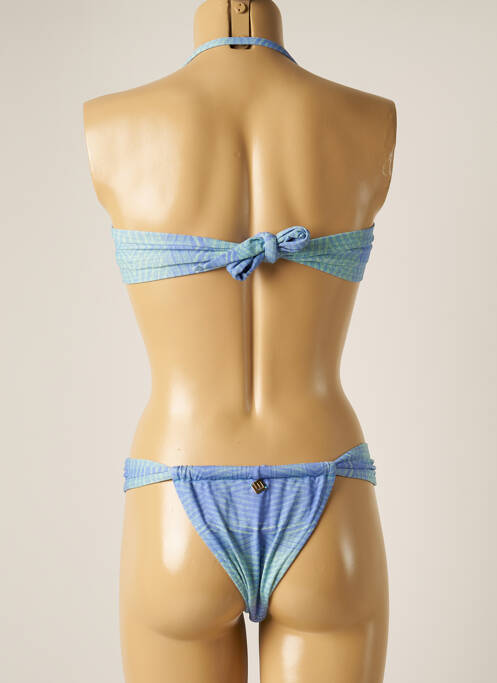 Costum de baie din două piese albastru LARISSA MINATTO femeie