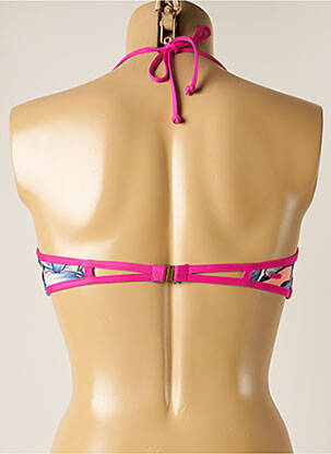 Sutien de costum de baie elasticitate top bentiță roz RIP CURL femeie
