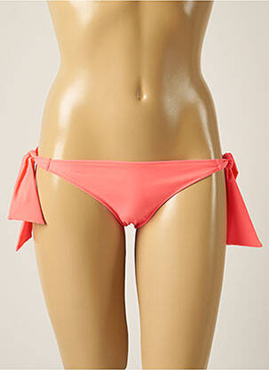 Chiloți de baie efect material satinat bikini roz SOWE femeie