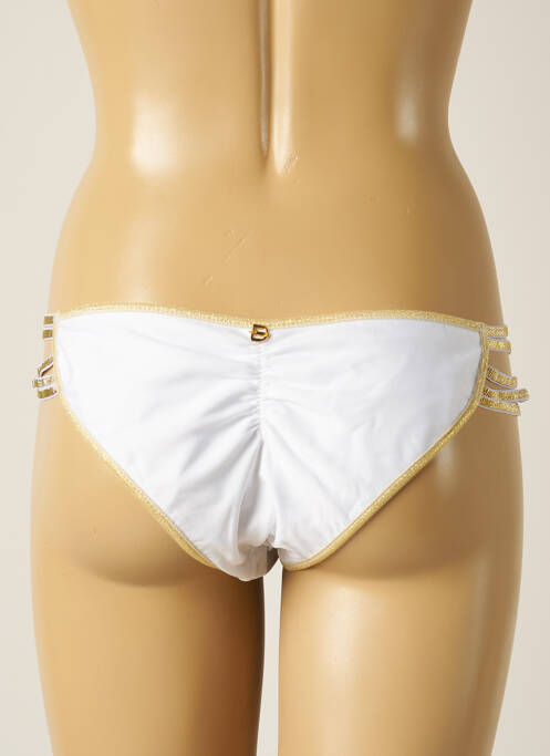 Chiloți de baie alb DESPI femeie