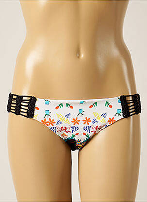 Chiloți de baie alb DESPI femeie