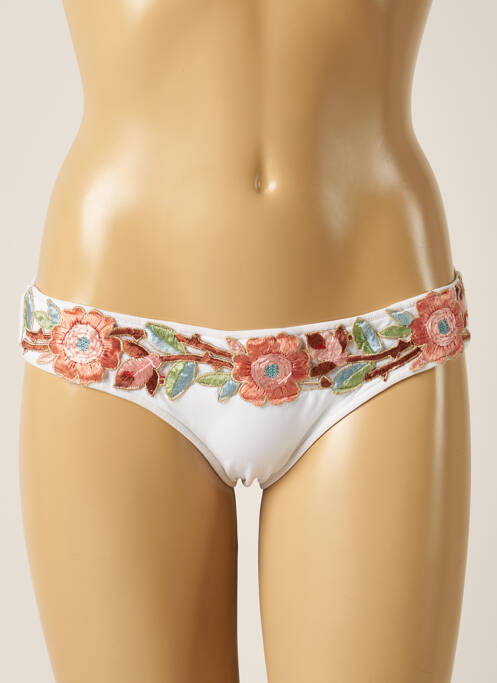 Chiloți de baie alb DESPI femeie