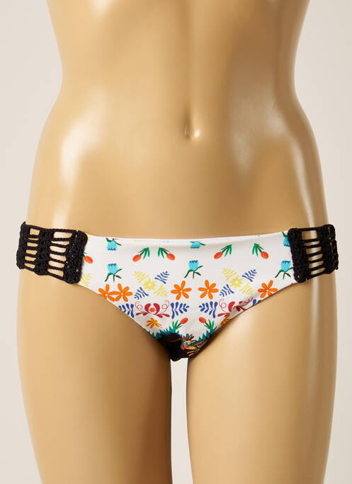 Chiloți de baie alb DESPI femeie